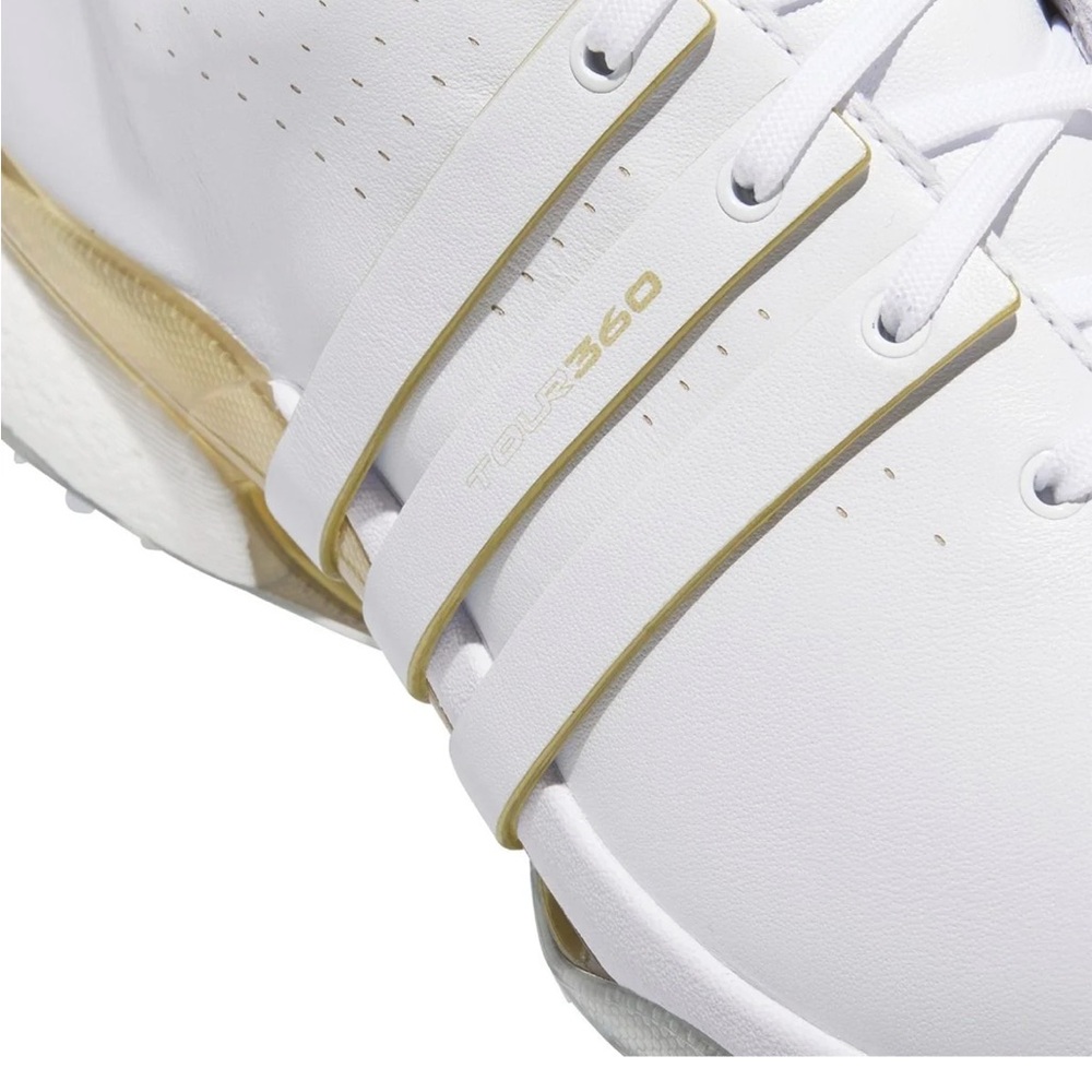 Adidas Tour 360 Men’s Golf Shoes-White and Gold-Size 11.5 NIB⛳️ - Picture 6 of 13